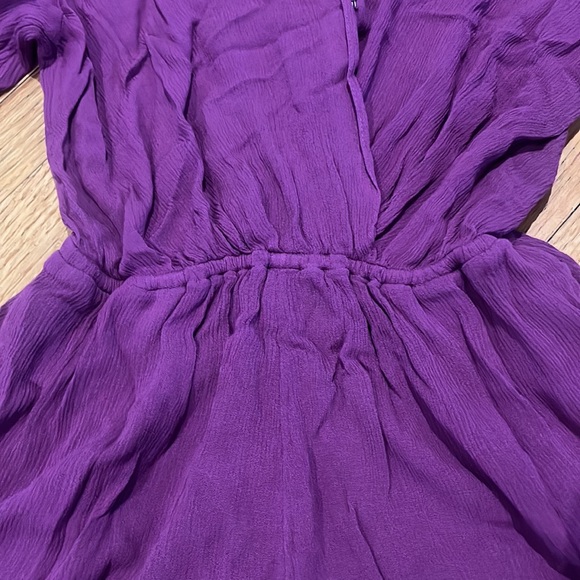 L*SPACE SOHO ROMPER purple size S - Picture 4 of 13